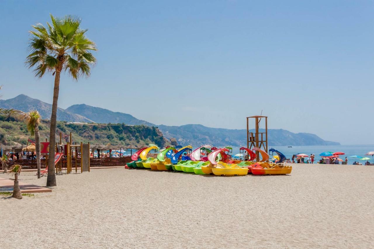 Ferienwohnung Burriana Playa Ibnsadi Nerja Exterior foto
