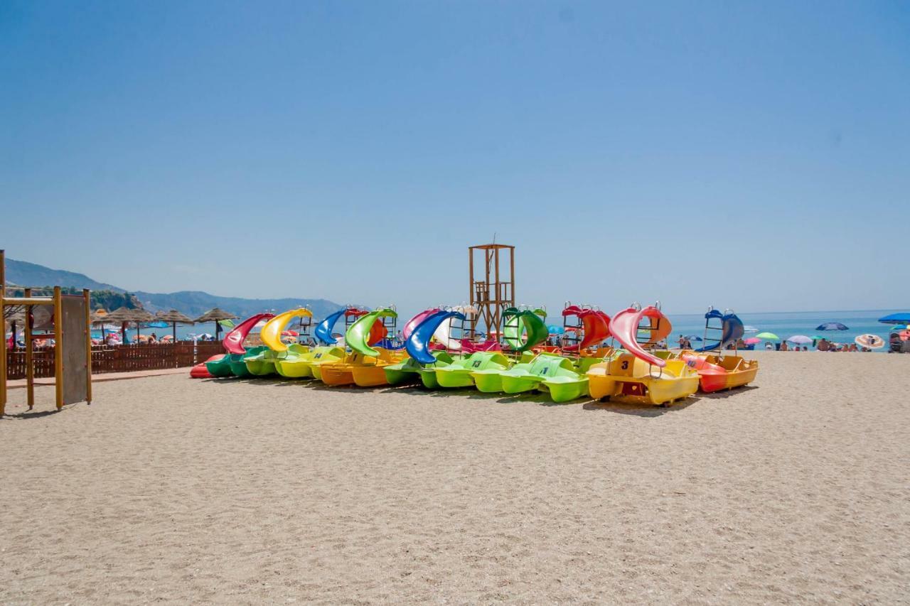 Ferienwohnung Burriana Playa Ibnsadi Nerja Exterior foto